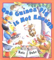 Cover art for ONE GUINEA PIG IS NOT ENOUGH