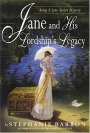 Cover art for JANE AND HIS LORDSHIP’S LEGACY