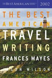 Cover art for THE BEST AMERICAN TRAVEL WRITING 2002