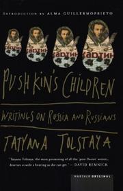 Cover art for PUSHKIN’S CHILDREN