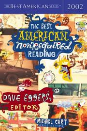 Book Cover for THE BEST AMERICAN NONREQUIRED READING 2002