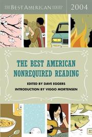 Book Cover for THE BEST AMERICAN NONREQUIRED READING 2004