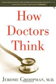 Book Cover for HOW DOCTORS THINK