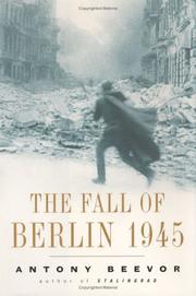 Cover art for THE FALL OF BERLIN 1945
