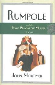 Cover art for RUMPOLE AND THE PENGE BUNGALOW MURDERS