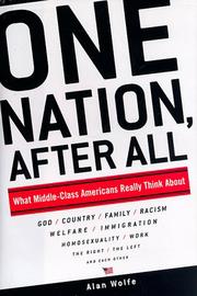 Cover art for ONE NATION, AFTER ALL