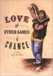 Cover art for LOVE AND OTHER GAMES OF CHANCE
