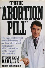 Book Cover for THE “ABORTION PILL”