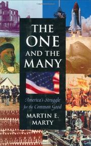 Cover art for THE ONE AND THE MANY