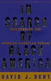 Book Cover for IN SEARCH OF BLACK AMERICA