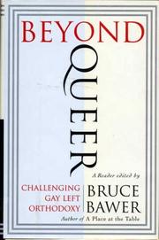 Cover art for BEYOND QUEER