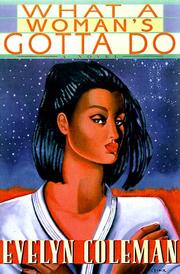 Cover art for WHAT A WOMAN'S GOTTA DO