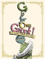 Cover art for G IS FOR ONE GZONK!