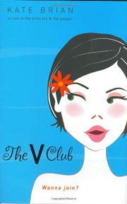 Cover art for THE V CLUB