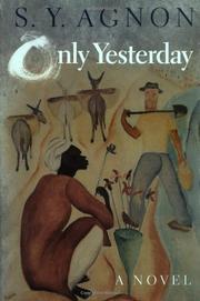 Book Cover for ONLY YESTERDAY