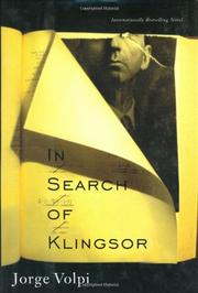 Book Cover for IN SEARCH OF KLINGSOR