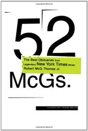 Cover art for 52 McGS.