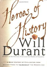 Cover art for HEROES OF HISTORY