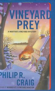Cover art for VINEYARD PREY