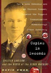 Cover art for COPIES IN SECONDS
