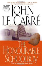 Cover art for THE HONOURABLE SCHOOLBOY