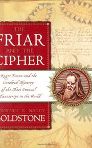 Book Cover for THE FRIAR AND THE CIPHER