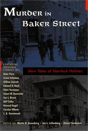 Cover art for MURDER IN BAKER STREET