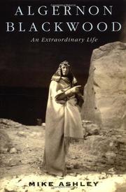 Cover art for ALGERNON BLACKWOOD