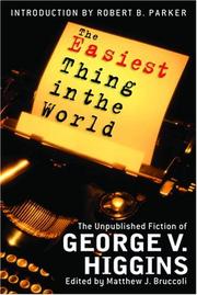 Cover art for THE EASIEST THING IN THE WORLD