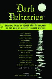 Cover art for DARK DELICACIES