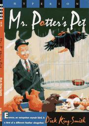 Cover art for MR. POTTER'S PET