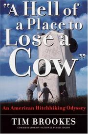 Cover art for “A HELL OF A PLACE TO LOSE A COW”
