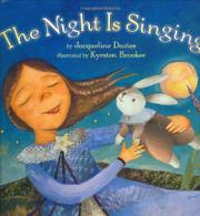 Book Cover for THE NIGHT IS SINGING