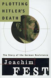Cover art for PLOTTING HITLER'S DEATH