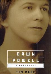 Book Cover for DAWN POWELL