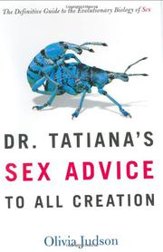 Cover art for DR. TATIANA’S SEX ADVICE TO ALL CREATION