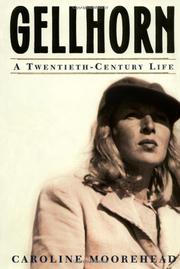 Cover art for GELLHORN