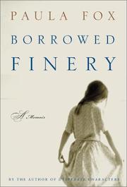 Cover art for BORROWED FINERY