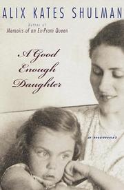 Book Cover for A GOOD ENOUGH DAUGHTER