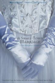 Book Cover for A SMALL-TOWN MARRIAGE