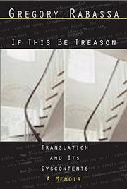 Cover art for IF THIS BE TREASON