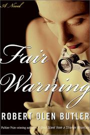 Cover art for FAIR WARNING