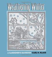 Cover art for WEATHERING WINTER