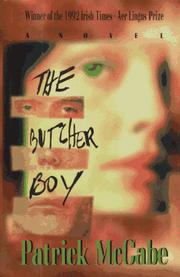 Cover art for THE BUTCHER BOY