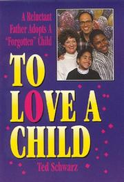 Cover art for TO LOVE A CHILD