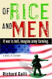 Book Cover for OF RICE AND MEN