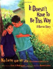 Cover art for IT DOESN'T HAVE TO BE THIS WAY