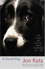 Cover art for A GOOD DOG