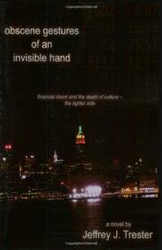 Cover art for OBSCENE GESTURES OF AN INVISIBLE HAND