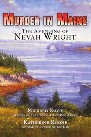 Cover art for MURDER IN MAINE